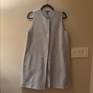 Eileen Fisher double faced wool vest